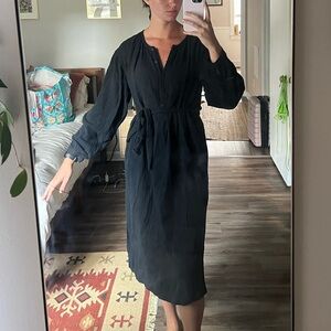 Black Midi Dress
